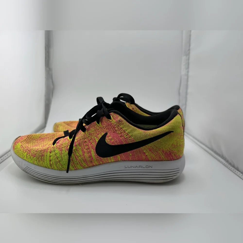 Nike LunarEpic Flyknit Womens Size 8 shoes Multicolor Athletic Running Sneakers - Picture 5 of 6